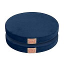 座布団 低反発 クッション 丸型クッション シェルチェア 丸型 椅子用クッション 直径 40cm 洗える ラウンドクッション ふわふわ ベロア生地 無地 シート...