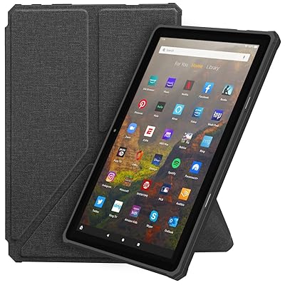Fire HD 10 ケース 2023 Fire HD 10 第13世代 2023 用 タブレット カバー Fire HD 10 第13世代 オートスリープ機能付き スタンド機能 横/縦立て 折り畳み式 手帳型 保護カバー TPU素材 バンパーケー