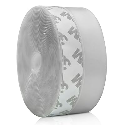 窓/玄関下用の隙間テープ 幅：35mm 長さ：6m 冷気ブロック/気密UP/すきま風防止/防音 断熱シート パッキン サッシシールテープ（半透明）