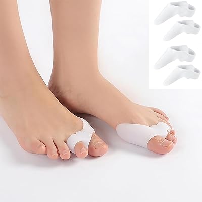 足指サポーター 足指広げる パカッと広げる水洗い可能 簡単着脱 左右兼用 (2はい)