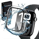 for Apple Watch 10ケース 46mm 防水 アップルウォッチ10防水カバー ガラスフィルム 一体型 apple watch series 10対応 PC素材 耐衝撃 タッチ感良好 衝撃吸収 防塵 Apple Watch 10アクセサリ(2)