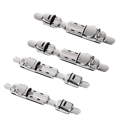 釣りリールシート 釣り竿 ステンレス製 耐衝撃性 腐食性 耐久性 滑り止め 軽量 交換 4本セット 24時間..