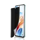 【覗き見防止】For OPPO A3 5G フィルム 覗き見防止 キズ防止 OPPO A3 5G 保護フィルム 覗き見防止 プライバシーフィルム TPU素材 3D設計 浮き防止 気泡レス 指紋防止 ケースと干渉せず 衝撃吸収 撥油性 疎水性 OPPO(2)