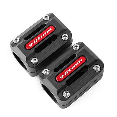 22 25 28mm オートバイバンパー 装飾 ブロック エンジン 保護ガード クラッシュバープロテクター に適用 V-Strom 65/DL650 DL1000 250/DL250