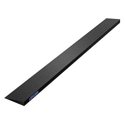 段差スロープ 高さ2cm 段差解消スロープ ゴムスロープ 耐荷重650kg ゴム製 バリアフリー 掃除機通過 介護用スロープ 敷居スロープ 転倒防止 入口、玄関適用 自由裁断可能 黒 段差スロープ 高さ2cm 段差解消スロープ ゴムスロープ 耐荷重650kg ゴム製 バリアフリー 掃除機通過 介護用スロープ 敷居スロープ 転倒防止 入口、玄関適用 自由裁断可能 黒