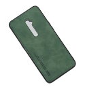 Silklike ケース 対応 Oppo Reno 10X Zoom カバー ビルトインメタルプレート対応 Oppo Reno 10X Zoom - 緑(2)