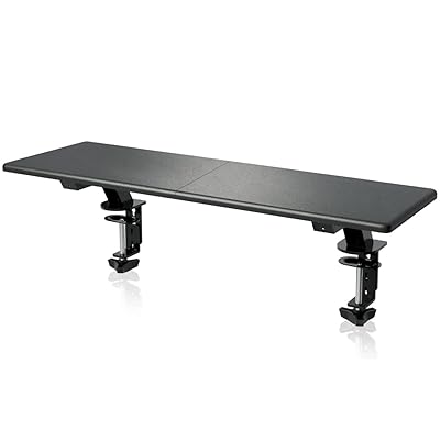 モニター台 モニタースタンド デスク拡張 机上ラック クランプ式 机上台 耐荷重10kg DSF2