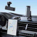 スマホホルダー 車 超強力真空吸盤 視界を遮らない 取付簡単 車載ホルダー 片手操作 手帳型ケース対応 カー用品 携帯ホルダー 自由調節 自由調整アーム 安定性拔群 揺れない 落ちない 360度調整 Galaxy Z Fold 6/5/4用の車載ホル(2)