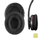 イヤーパッド QuickFit 互換性 パッド ビーツバイドクタードレ Beats SoloHD On-Ear ヘッドホンに対応 パッド イヤー/イヤーカップ (プロテインレザー/ブラック)