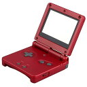 カバー フルハウジング シェル ケース 交換 任天堂 GBA SP ゲームボーイアドバンス SP用 (Red)(3)