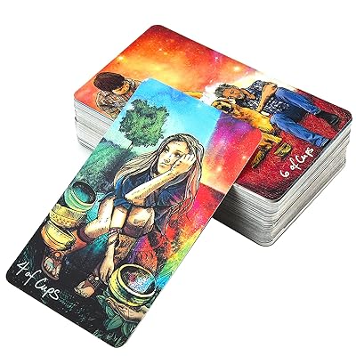 タロットカードデッキ78カードフルカラーとガイドブックはヒーリングツールガイドです