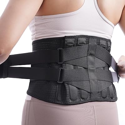 INDEEMAX 腰ベルト サポート 腰椎コルセット 夏用 薄型 通気性二重加圧型男女兼用 (L)