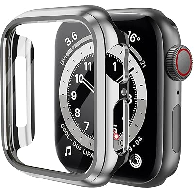 【2023強化版】 for Apple Watch ケース 2023 Apple Watch Series 9/8/7 41mm 用 ケース 一体型 apple watch 用 カバー アップルウォッチ ケース Apple Watch 9/8/7 4