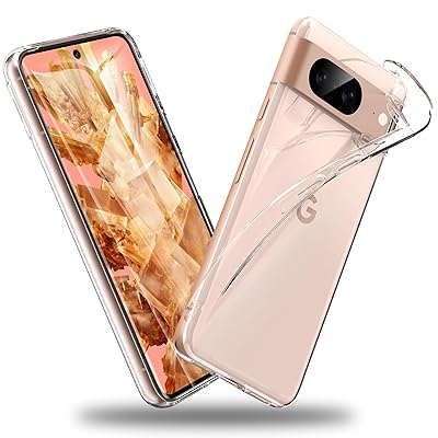 Google Pixel 8 用 ケース クリア 薄型 ドイツバイエル製TPU素材 超耐衝撃 全透明 黄変防止 レンズ保護 指紋防止 「ストラップホール付き」 ピクセル8 用カバー クリスタル・クリア Google Pixel 8 用 ケース クリア 薄型 ドイツバイエル製TPU素材 超耐衝撃 全透明 黄変防止 レンズ保護 指紋防止 「ストラップホール付き」 ピクセル8 用カバー クリスタル・クリア