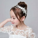 ヘッドドレス 手作り 髪飾り ブライダル 結婚式 花嫁 ウェディング 成人式 入学式 髪留め 披露宴 卒業式 ヘアピン 女の子 パーティー