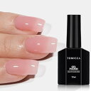 ジェルネイル シアーカラージェル 単色 ライトピンク 透明感ある 15ml UV/LED対応 初心者&プロ適用 ポリッシュタイプ セルフネイル