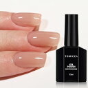 ジェルネイル シアーカラージェル 単色 ダークヌード 透明感ある 15ml UV/LED対応 初心者&プロ適用 ポリッシュタイプ セルフネイル