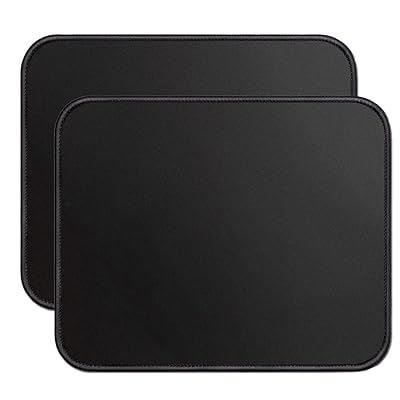 マウスパッド 小型 ゲーミングマウスパッド マウス パッド マウスパッド 薄型 -安い レーザー&光学式マウス対応 ゲーミング マウスパッド 無地 洗える 滑り止め ズレない (2枚 ブラック) マウスパッド 小型 ゲーミングマウスパッド マウス パッド マウスパッド 薄型 -安い レーザー&光学式マウス対応 ゲーミング マウスパッド 無地 洗える 滑り止め ズレない (2枚 ブラック)