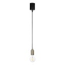 ペンダントライト ペンダント ソケット ライト 吊り下げ 照明器具 北欧 おしゃれ アンティーク E26 LED エジソン 電球 適合 引っ掛けシーリング ダクトレール 照明(引掛シーリングタイプ 1個)