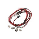 【ノーブランド 品】RC 1:10 On-Road Car用 5mm 3mm 夜 LED ヘッドライト 4本入り 2白2赤
