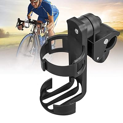 自転車カップホルダー ペットボトル ドリンク ホルダー バイク 360度回転 簡単角度調整 車椅子 マウンテンバイクベビーカー オートバイ クリップ 簡単取付SBJ-015