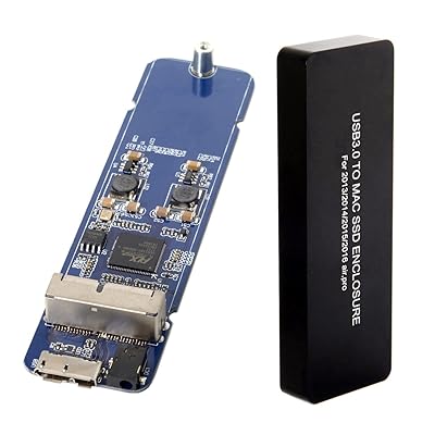 Type-C USB-C-16 + 12ピンモバイルボックスHDDエンクロージャー（Air Pro 2013 2014 2015 2016 SSDポータブルケース用）