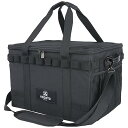 キャンプ ソフトコンテナ 収納ボックス ギアボックス ツールボックス 36L 60L トランク収納 大容量 車載収納 ソロ用 底面防水 仕切り付き 折り畳み式 工具バッグ メッシュポケット付き デージーチェーン付き ショルダーストラップ付き 軽量 持