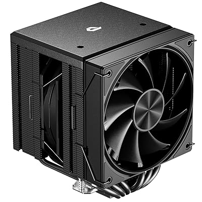 Novonest cpuクーラー 高性能デュアルファン 6本の銅製ヒートパイプ付き 2つ 120mm PWM 静音ファン搭載 cpuファン 空冷CPUクーラー Intel/AMD両対応 冷却ファン cpu cooler エアクーラー「UE2K6」