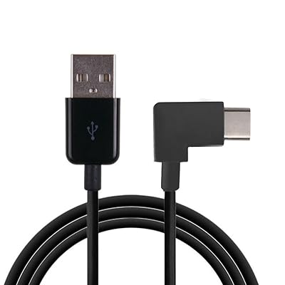 100cm 直角 USB 3.1 Type C USB-C - USB 2.0ケーブル 90度コネクター タブレット&携帯電話に対応