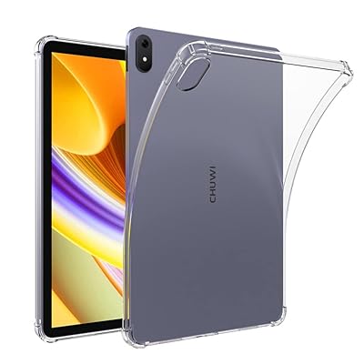 For CHUWI Hipad Airトランスペアレントケース10.3インチタブレットケース,CHUWI Hipad Airケース10.3インチ,透明 なシリコンTPUケース，CHUWI Hipad Airカバー，柔らかく、耐衝撃性、滑り止め、落下防