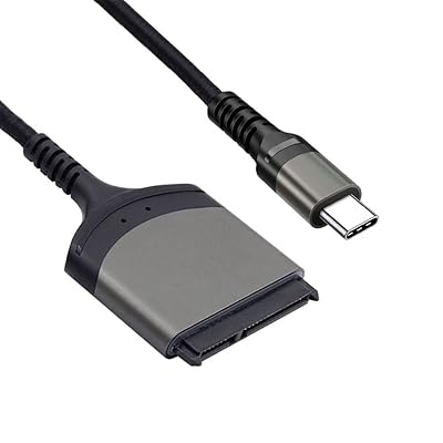 5Gbps USB-C Type-C to SATA 22 ピン アダプター ケーブル 25cm 2.5 インチ ハードディスク ドライバー SSD ラップトップ用