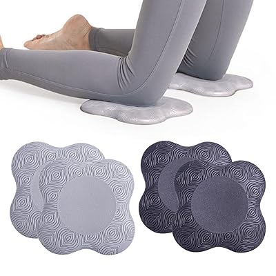 ヨガマット 2個セット 膝マット 厚め 膝当て クッションマット ストレッチ 筋トレ 衝撃吸収 膝・肘パッ..