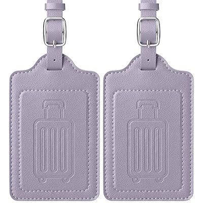 荷物タグ PUレザー スーツケースタグ 出張用タグ 番号札 バッグ用ネームタグ 旅行タグ トラベル用 ...