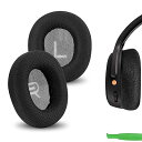 イヤーパッド Comfort 互換性 パッド スカルキャンディ Skullcandy Crusher ANC 2 ヘッドホンに対応 パッド イヤー/イヤーカップ メッシュファブリック (黒)