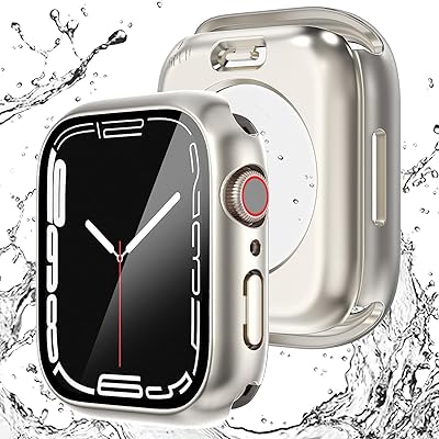 【2024強化版】 for Apple Watch ケース 44mm 40mm 防水ケース 360度全面防水 バンド 水泳・スポーツ専..