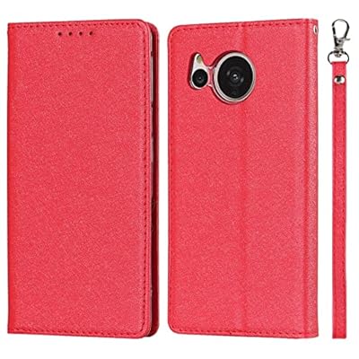 AQUOS sense7 ケース 手帳型 薄型 高級PUレザー AQUOS sense7 SH-53C SHG10 ケース 手帳型 AQUOS sense7 SH-53C ケース マグネット式 ベルトなし ストラップ付き カード収納 アクオス センス