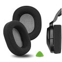 イヤーパッド Comfort 互換性 パッド コルセア Corsair HS65, HS55 ヘッドホンに対応 パッド イヤー/イヤーカップ (メッシュファブリック/黒)
