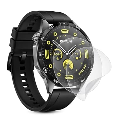 【アンチグレア フィルム 2枚セット】対応 HUAWEI WATCH GT4 46mm 保護フィルム 軟 TPU素材 for GT4 46mm保護フィルム 貼り付け簡単/全面保護/気泡ない/指紋防止/スクラッチ防止/傷つきにくい for HUAWEI