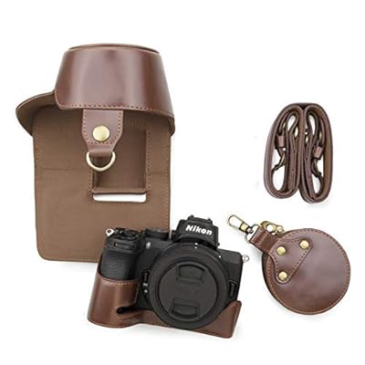 Nikon Z50 ケース カメラケース バッテリーの交換でき 三脚ネジ穴付き 全面保護型 ショルダー