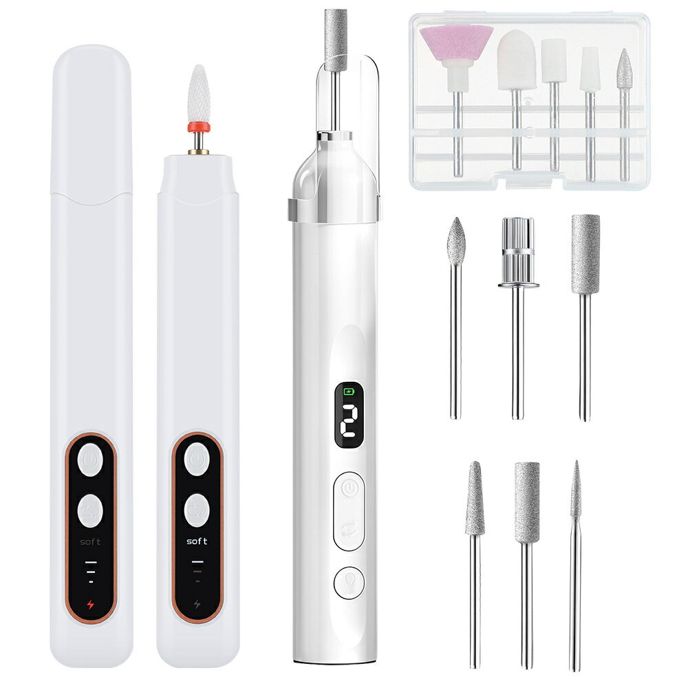 電気ネイルポリッシャードリルビットプロフェッショナル爪研削研磨角質除去アートサンディングファイル..