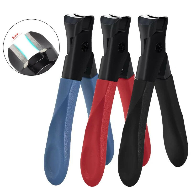 ステンレス鋼の飛沫防止爪切り,男性と女性のための鋭い刃のカッター,厚い爪切り,マニキュアツール,凹型..