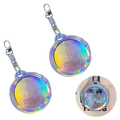 皮革バッジカバー キーホルダー式 58~65mmバッジに最適【2枚入り】缶バッジカバー レーザー