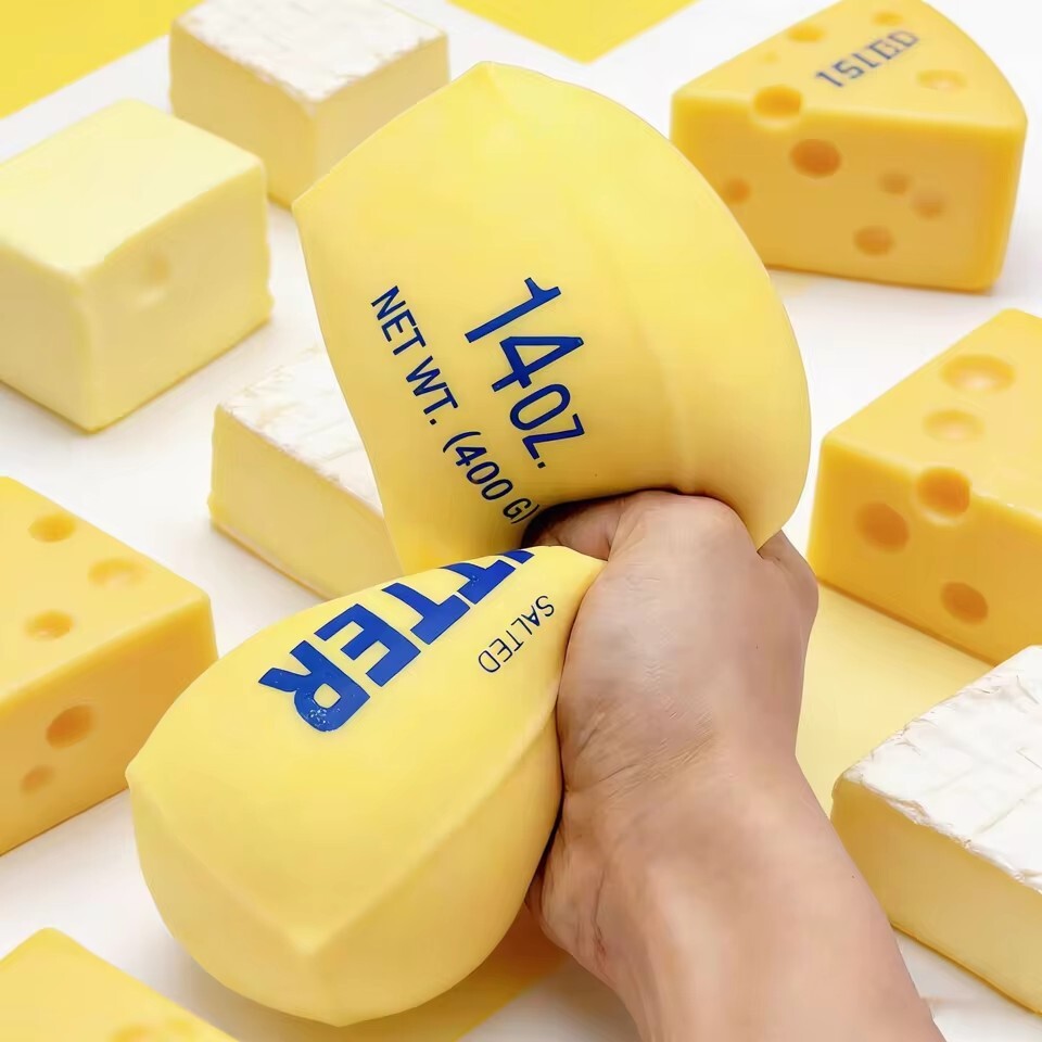 バタースティックリラックスおもちゃフィジェットスクイーズ弾性チーズスティック面白い g-f-j-10234441 グリーンフィールドジャパン サンプル画像2