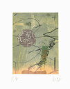 版画/銅版画 山本正文 薔薇物語2 現代アート 抽象 送料無料