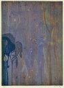 版画/木版画 木村繁之 月下 現代アート 抽象 送料無料