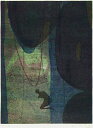 版画/木版画 木村繁之 夜猿 現代アート 抽象 送料無料