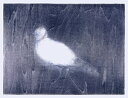 版画/木版画 木村繁之 夜の鳥 現代アート 抽象 送料無料