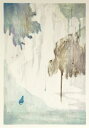 版画/木版画 木村繁之 蕪村の猫 現代アート 抽象 送料無料