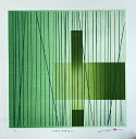 版画/リトグラフ・ドライポイント 鳴海伸一 TSUNAGU_R0306_GR04 現代アート 抽象 送料無料