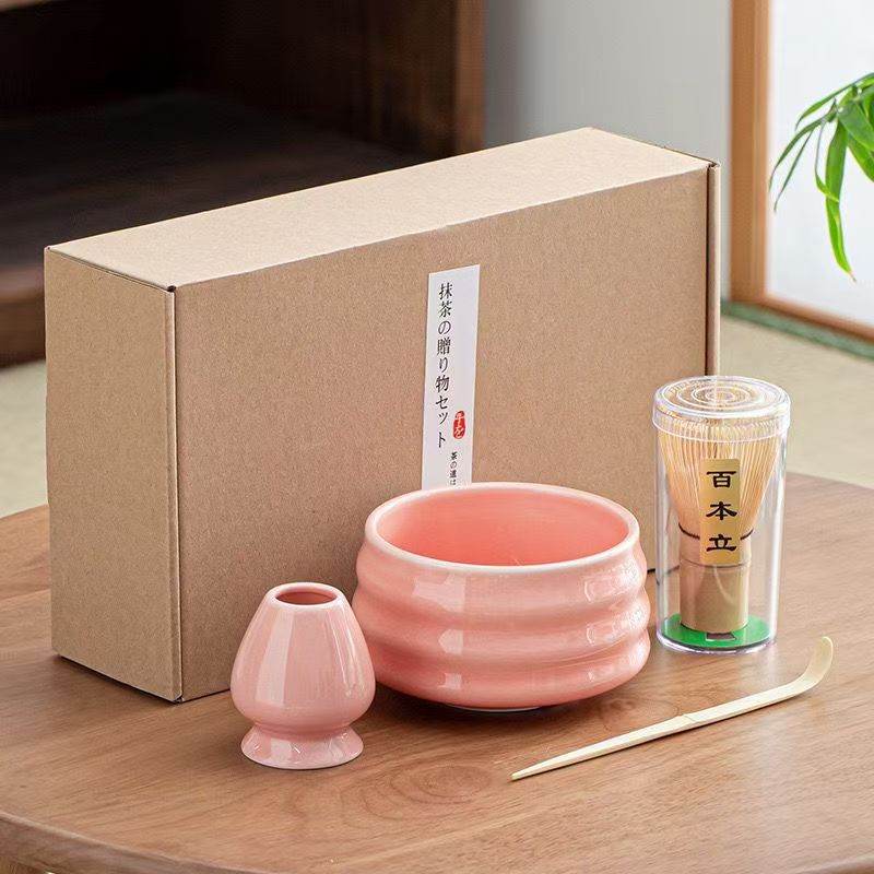 樂天商城 - 抹茶セット 茶道具　茶具セット　選べる抹茶セット4点セット　竹 陶器 茶器　抹茶茶筅　和風家用茶器　プレゼント　贈り物　母の日